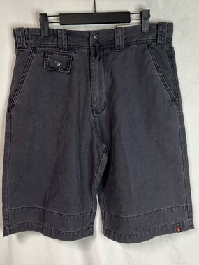 Vintage Y2K Emerica Skateboards Shorts Mens 32 Faded Black Thrasher NWT